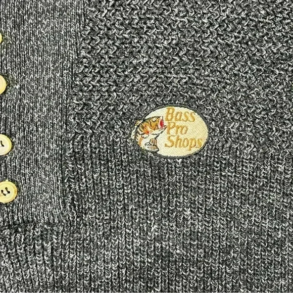 RedHead Bass Pro Embroidered Sweater Cardigan Mens XL Cotton Blend Heavy 1174 - Picture 2 of 8